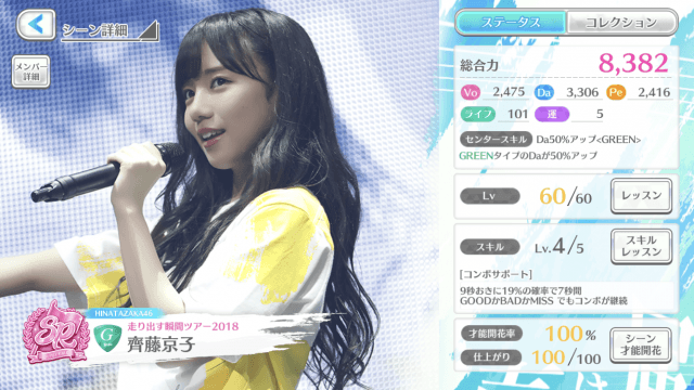 SRメンバーのスキル:コンボサポートの画像